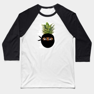 Ninja Pineapple Baseball T-Shirt